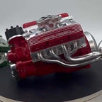 Working Engine Model Kit, Visible Combustion Strokes, Machined Metal