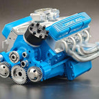 Working Engine Model Kit, Visible Combustion Strokes, Machined Metal