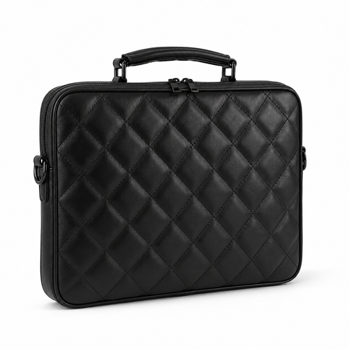 Side view with detachable shoulder strap