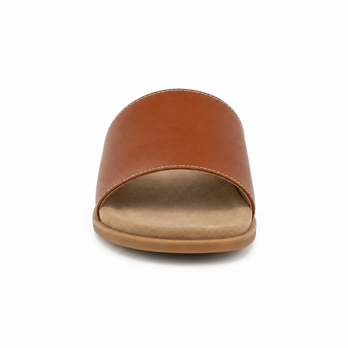 Top view showing the cushioned footbed of the sandals.