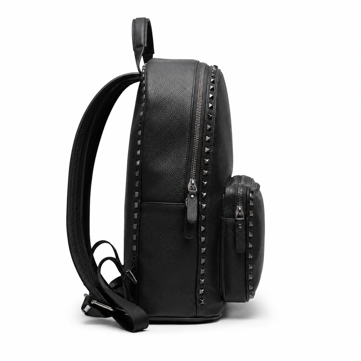 Back view of backpack with adjustable straps