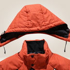 Nordfall Men's Winter Parka in grey, lifestyle shot showing versatile casual styling.