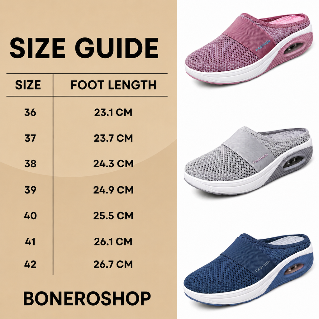 OrthoAir orthopaedic footwear providing relief for plantar fasciitis and foot pain