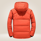 Nordfall Winter Parka zip detail showing robust waterproof closure system.