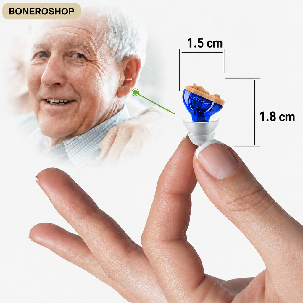 Rechargeable Invisible Hearing Aid – Discreet Water-Resistant Design | ClearPro