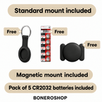Compact GPS Pet Tracker – Worldwide Location Tracking via Apple & Android Find My – Zero Subscription Costs