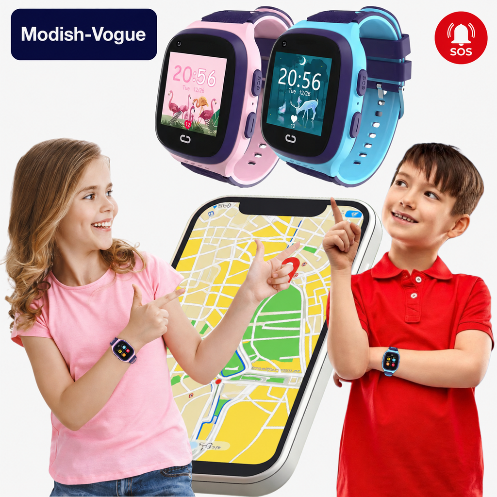 School mode feature muting the kids' smart watch during class hours.