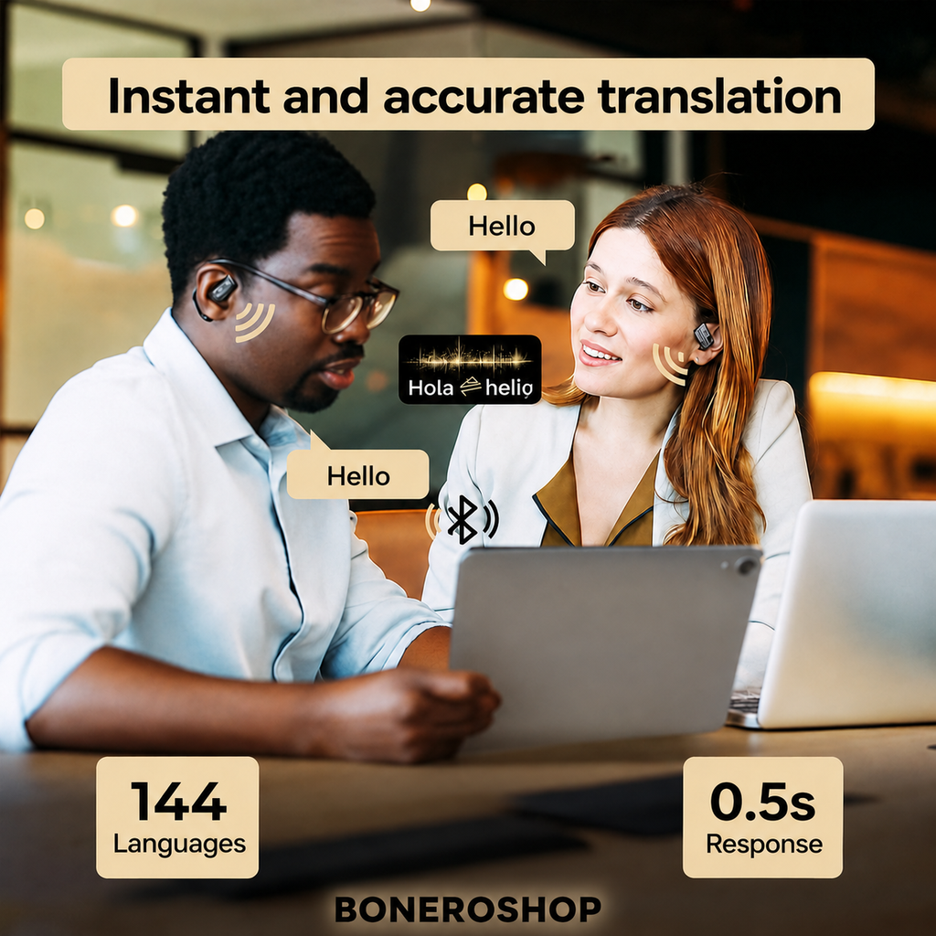 Smart Translation Earbuds 144 Languages