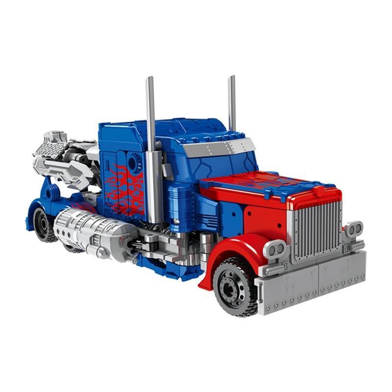 Optimus Bumblebee transforming action figure toy vehicle mode detail