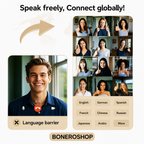 Smart translation earbuds compact charging case with multiple charge capacity