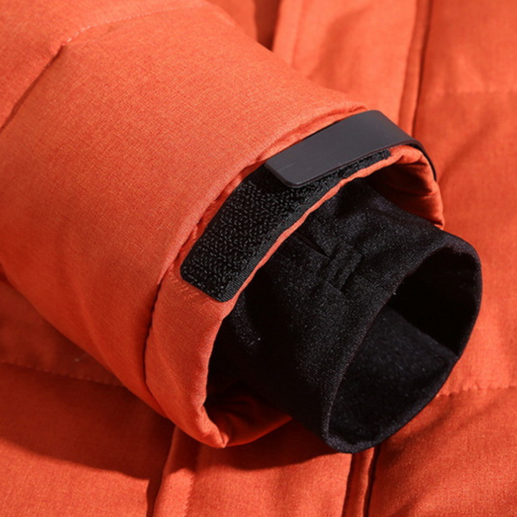 Nordfall Winter Parka complete colour range display showing all available options.