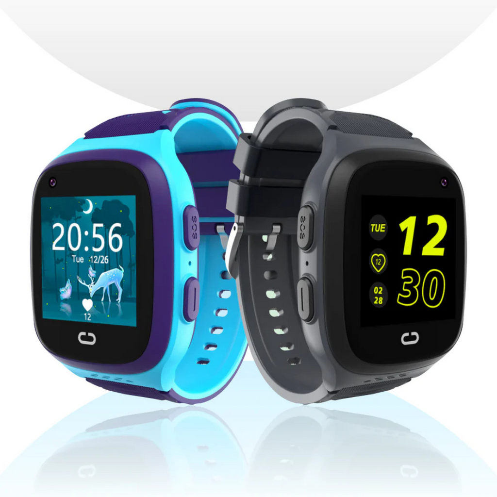 Prepaid SIM card slot on the children's 4G GPS smart watch.