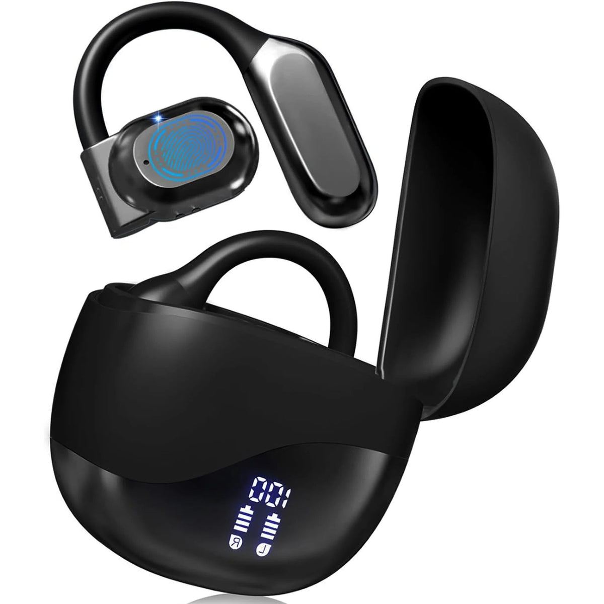 Smart translation earbuds with complete accessory set and user manual