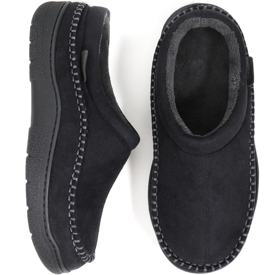 Men's orthopaedic slippers arranged to show available colour options