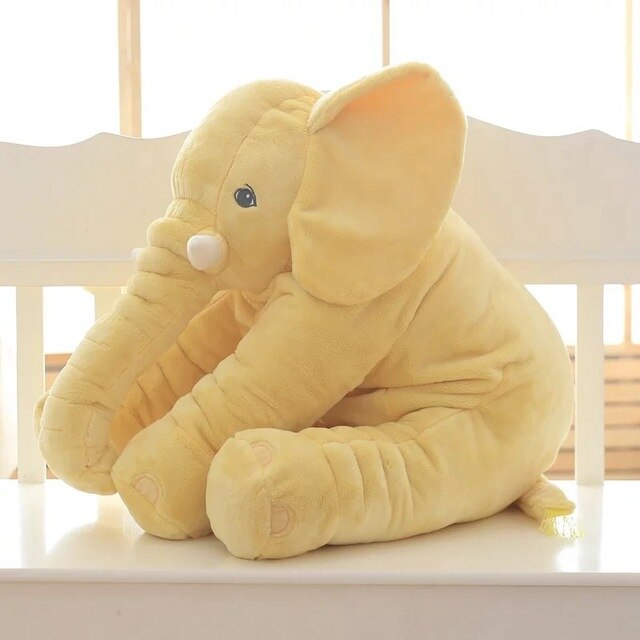 Elephant cuddle pillow Jellycat-style alternative popular with UK families