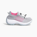 Orthofit trainers worn during work, demonstrating suitability for long periods standing