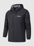 Titleist waterproof jacket in multiple colours showing windproof and waterproof features