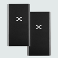 Two Boneroshop X portable power banks shown side by side, compact design with LED indicators