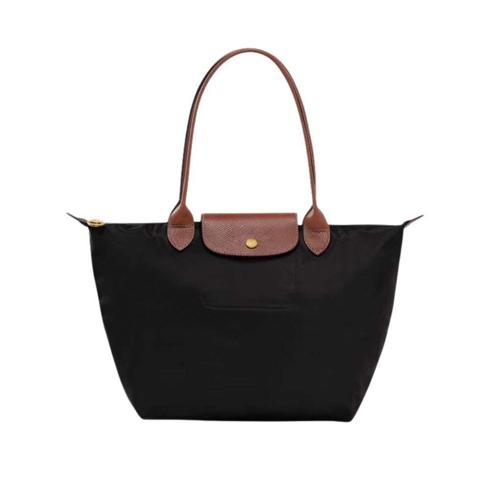 Longchanp Le Pliage bag leather handles and comfort grip