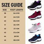 Orthofit trainers packaging and 30-day money-back guarantee information