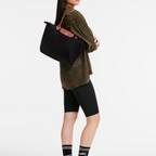 Longchanp Le Pliage bag showing spacious interior compartments and organisation
