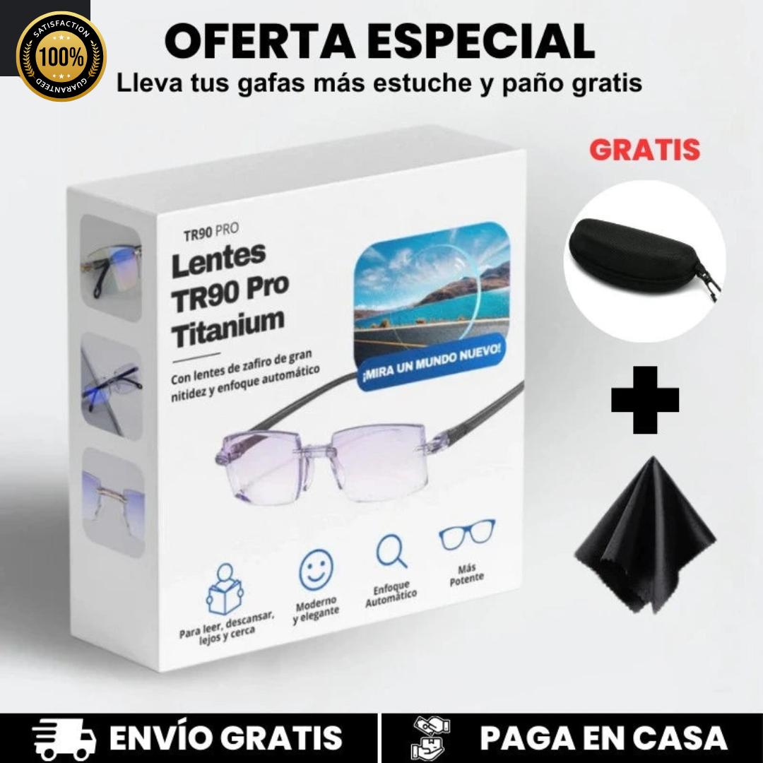 Smart multifocal spectacles featuring automatic zoom adjustment for sharp near and distance vision