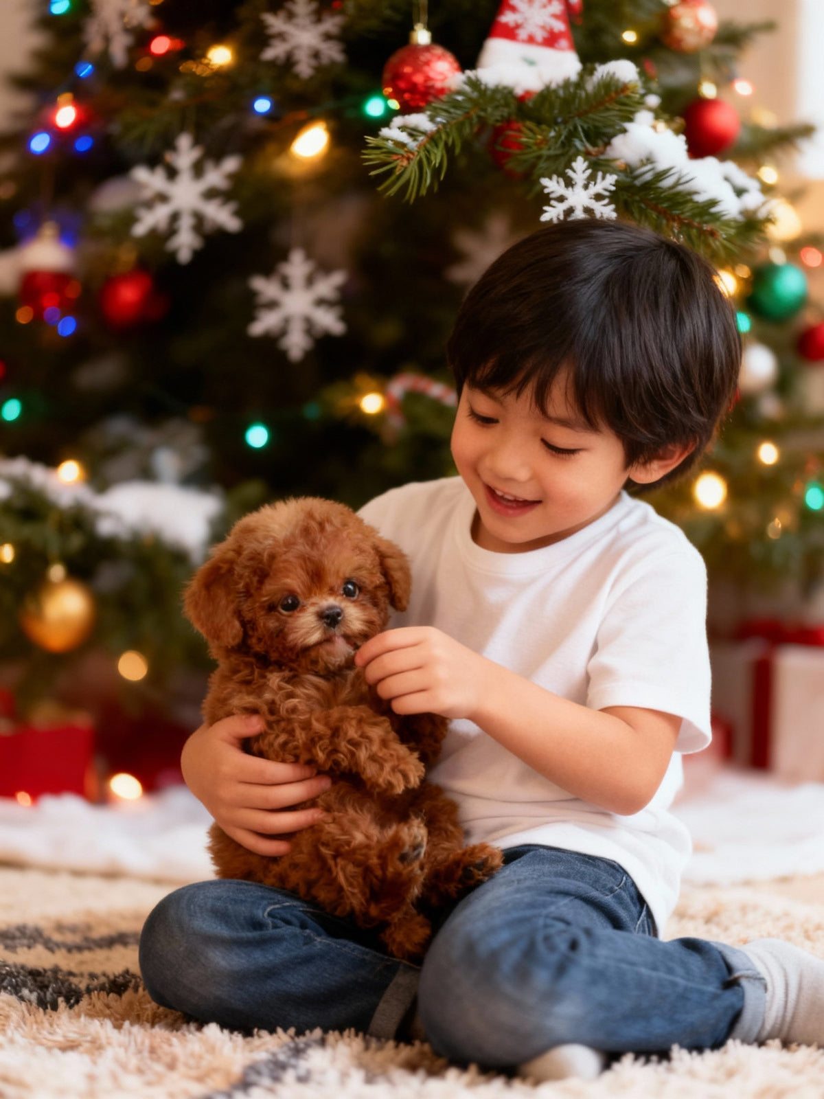 Nicoo Interactive Robot Puppy showing realistic plush design and faux leather details