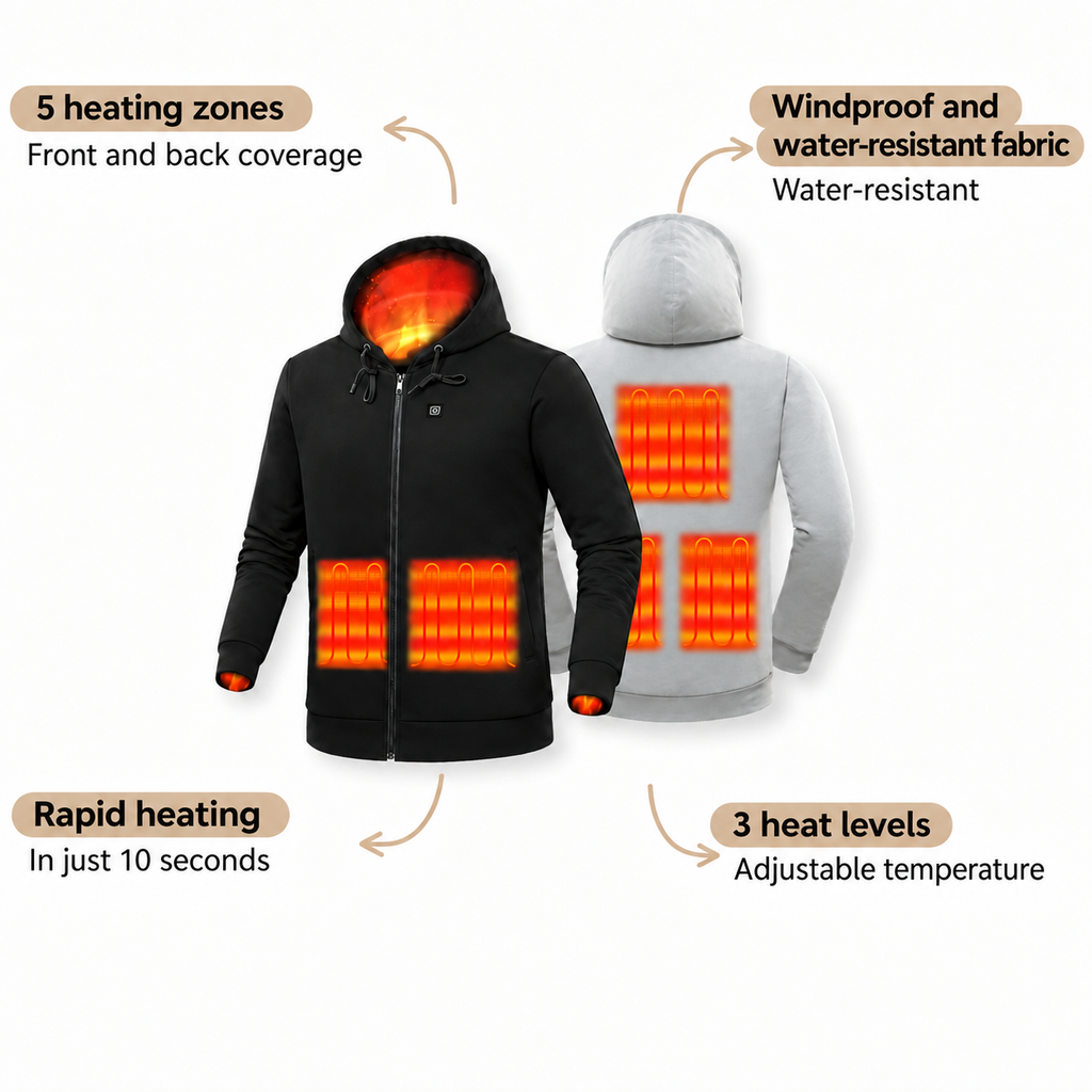 Men's Heated Hoodie – Boneroshop X