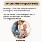 GPS Tracker for Elderly – No Monthly Fees – Works with iPhone & Android