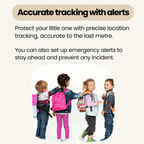 Children's GPS Tracker – No Monthly Fees – Works with Apple Find My & Android Find My Device
