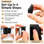 Discreet anti-theft GPS tracker for motorbikes with extended battery life