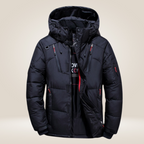 Close-up of Nordfall Winter Parka fleece lining showing soft, warm interior fabric.
