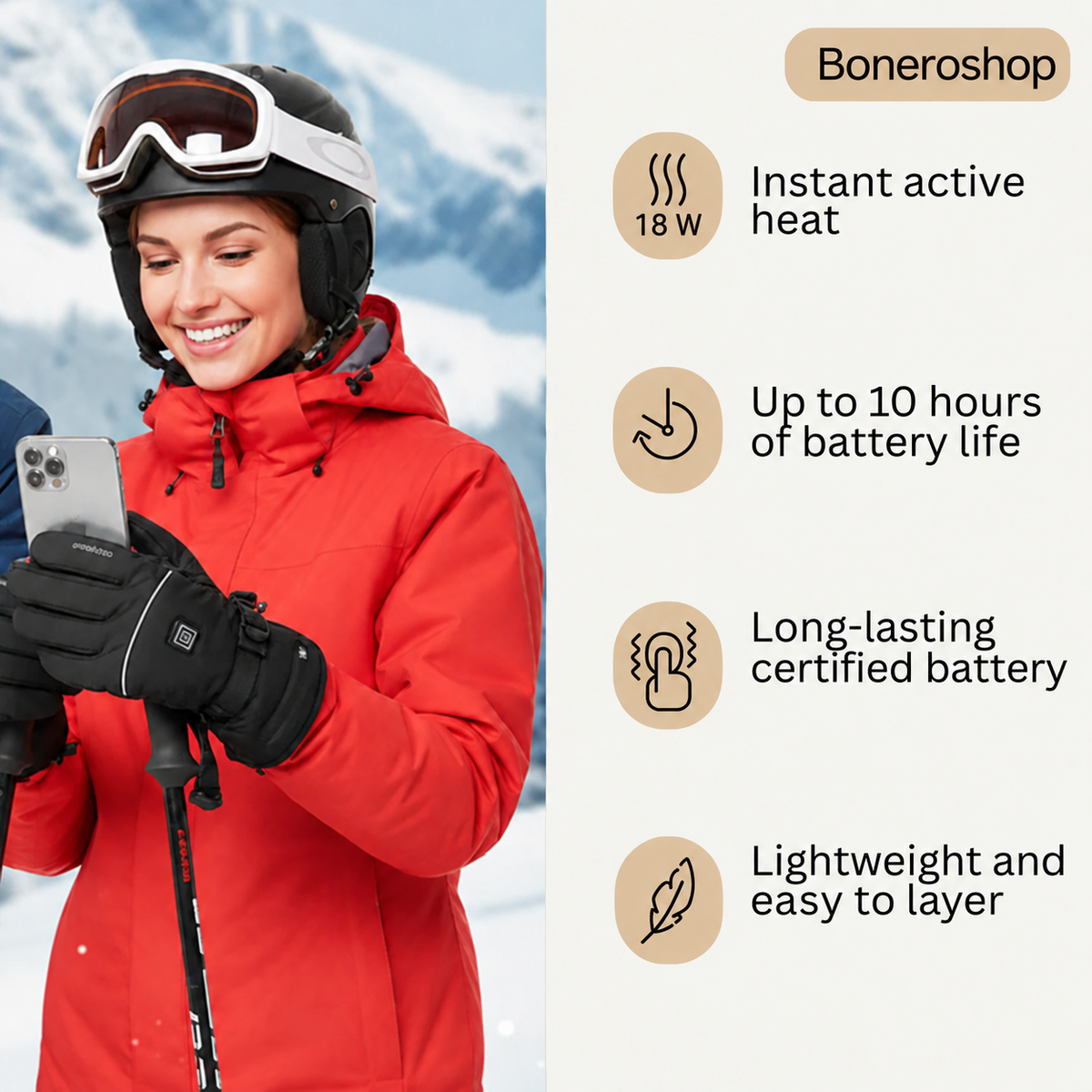 Heated Gloves – Boneroshop X