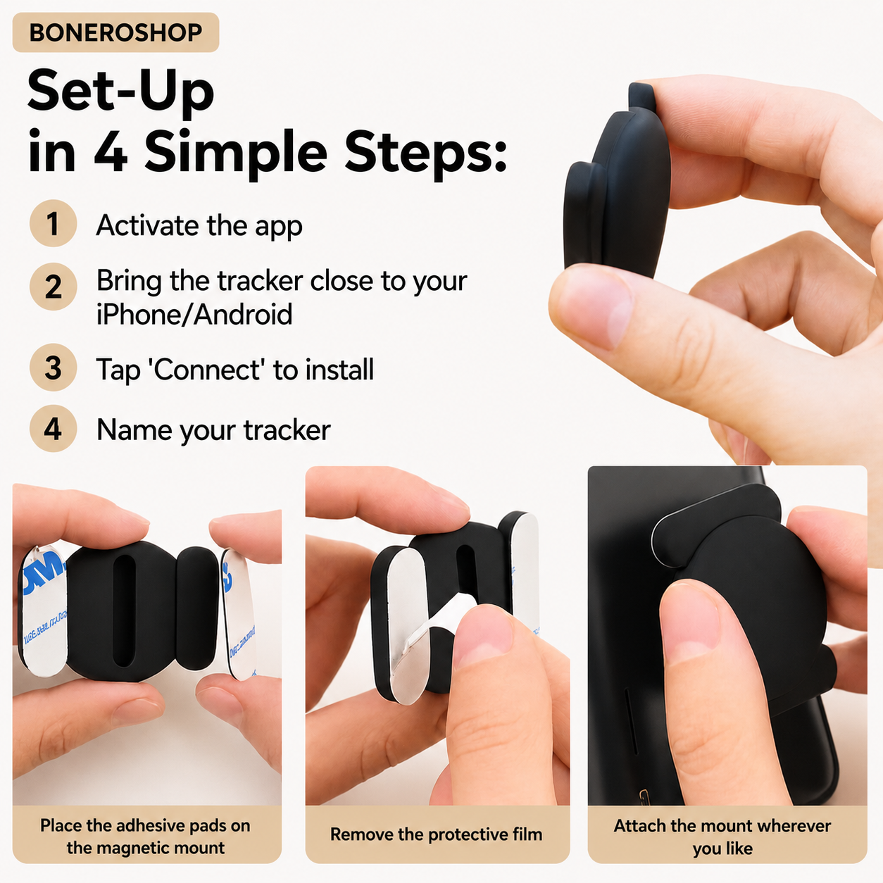 Weatherproof GPS vehicle tracker with IP67 water resistance and extended range tracking