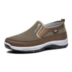 OrthoPro orthopaedic shoes demonstrating flexible sole and cushioned insole