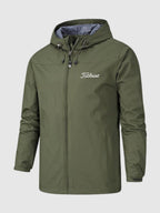 Titleist waterproof jacket regular fit design with long sleeves for all-season wear