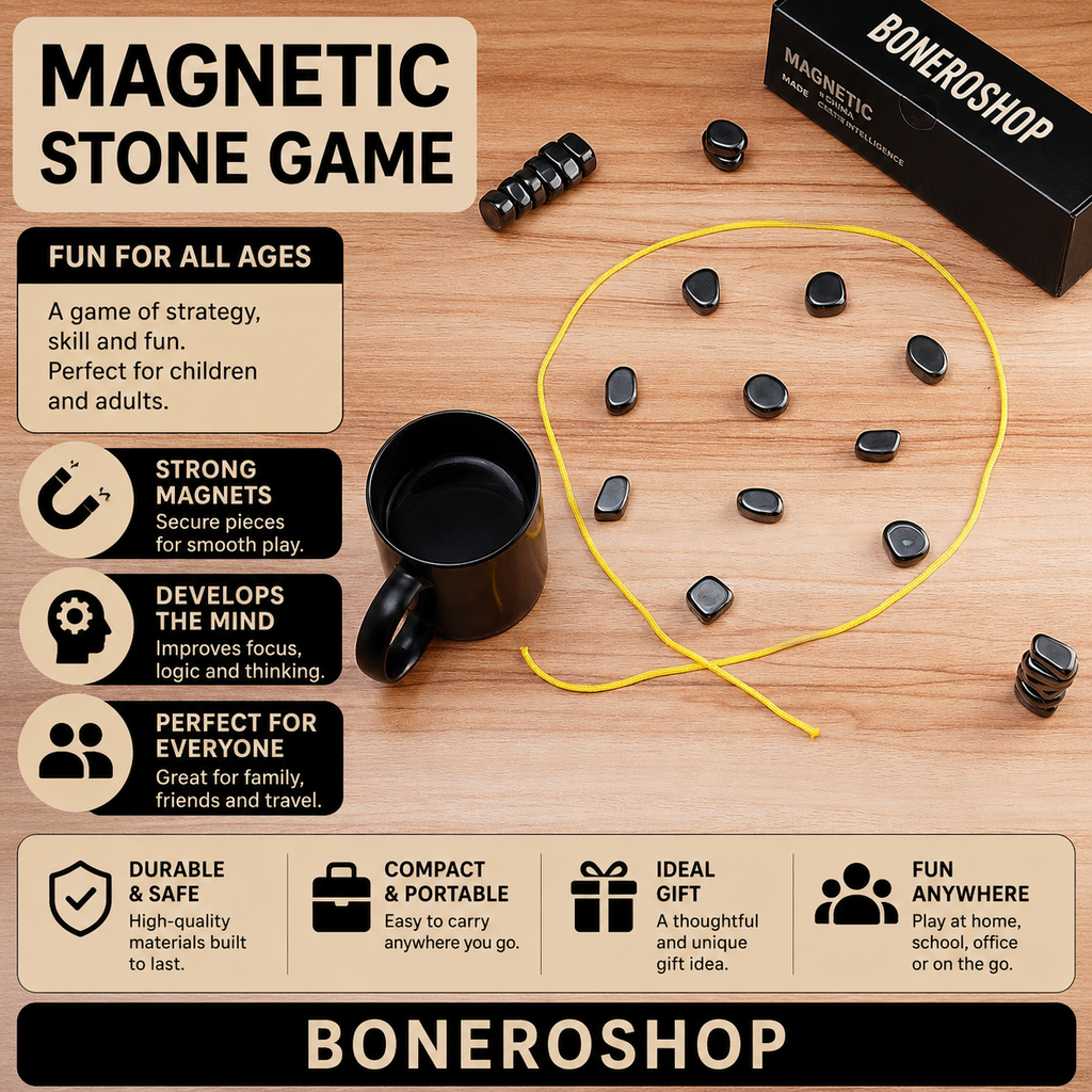 Portable ChessMag magnetic chess set ideal for travel and family game nights