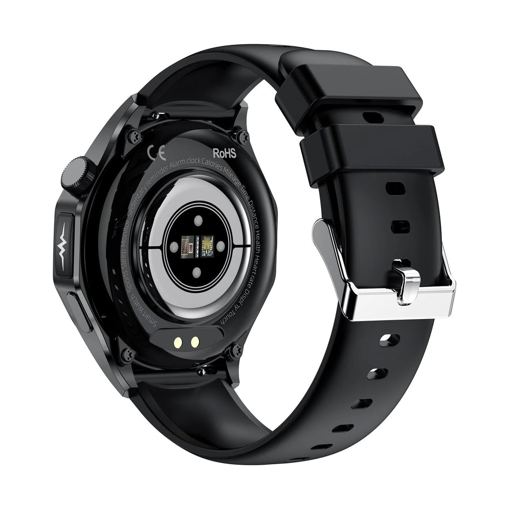 Safety CarePro connected health smartwatch syncing with medical apps
