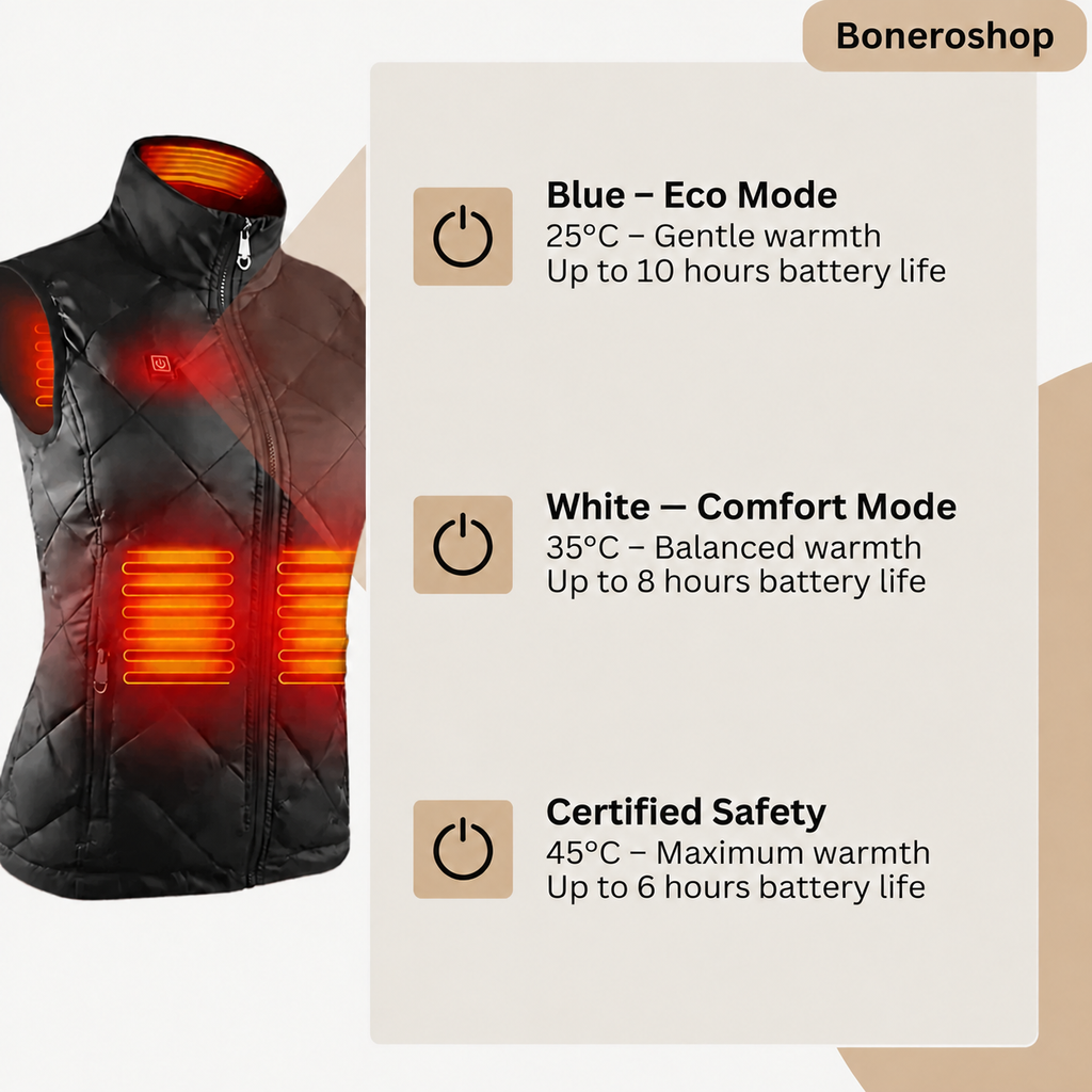 Women's Heated Gilet – Boneroshop X