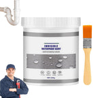 WaterPro silicone sealant cartridge with application tools for professional DIY waterproofing projects