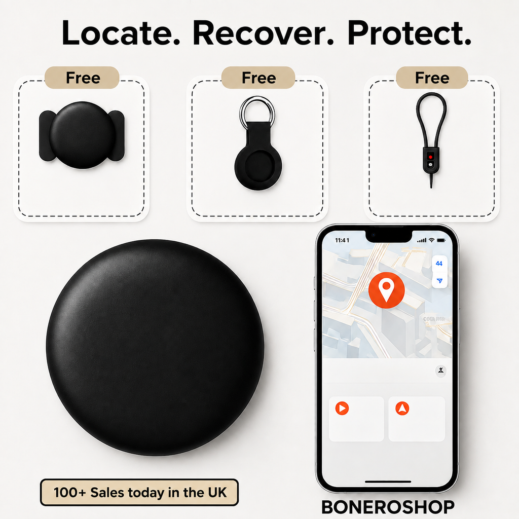 CR2032 battery compartment of children's GPS tracker showing 12-month battery life