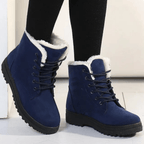 Detail of WinterPlus boots cushioning technology and high-quality materials