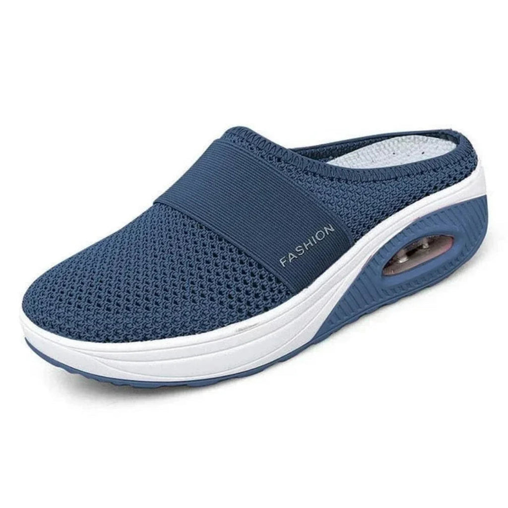 OrthoAir shoes displayed in multiple colours illustrating versatile design for indoor and outdoor use