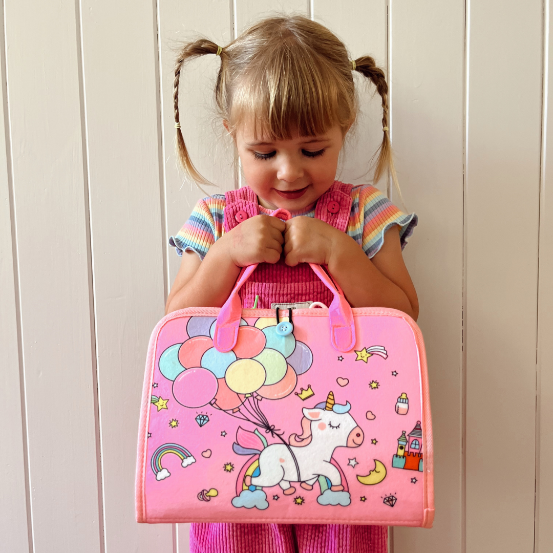 Screen-free Montessori toy for toddlers encouraging creativity and problem-solving skills