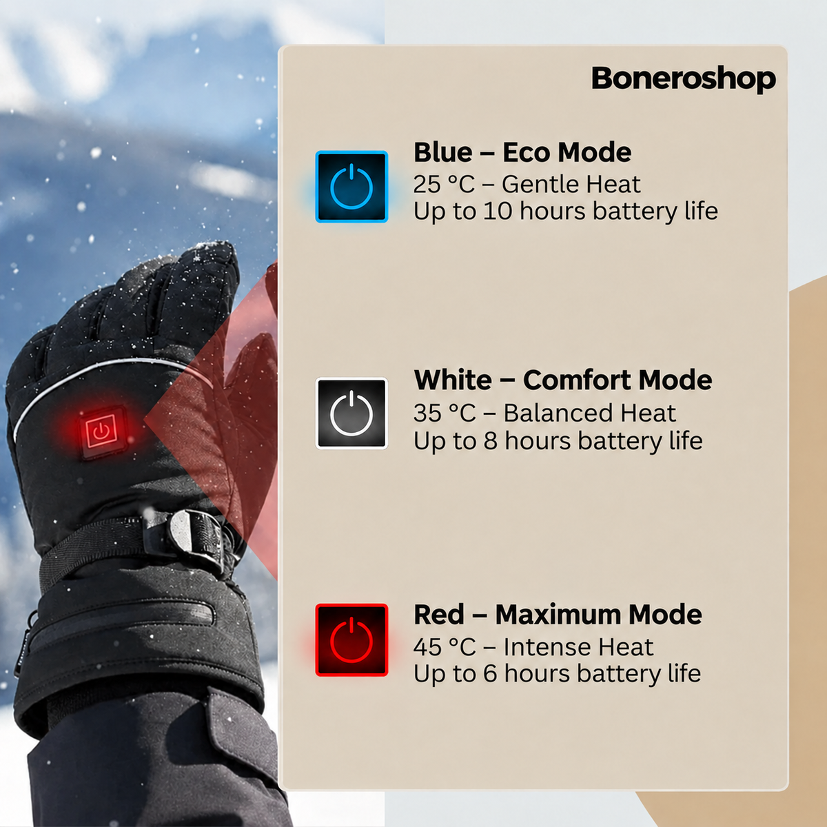 Heated Gloves – Boneroshop X