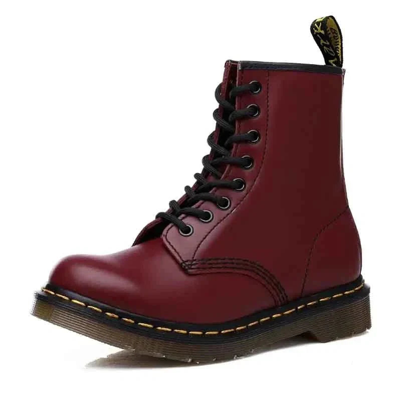 Martin boots in multiple colour options showcasing range available