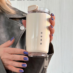 LuxeTherm reusable thermal cup in stylish colour finishes for hot and cold beverages