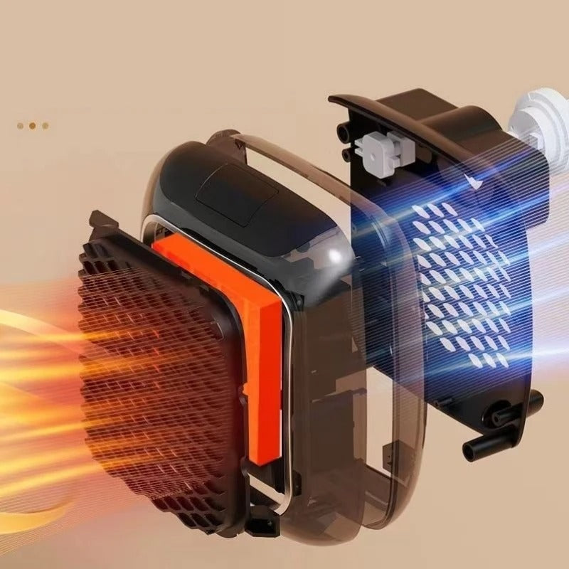 BONEROSHOP portable heater available in grey, green and blue colour options