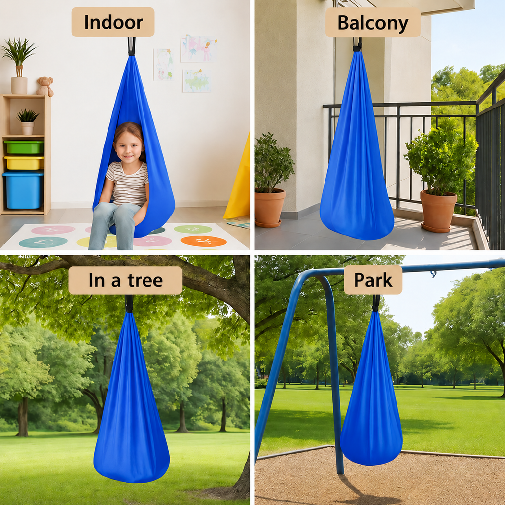 Therapeutic Sensory Swing for Autism – Indoor and Outdoor Hammock