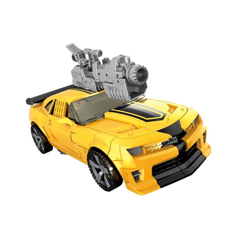 Optimus Bumblebee transforming action figure toy Bumblebee yellow variant